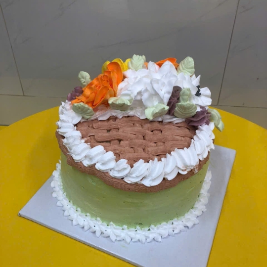 Bánh Kem Vani Sz 18cm